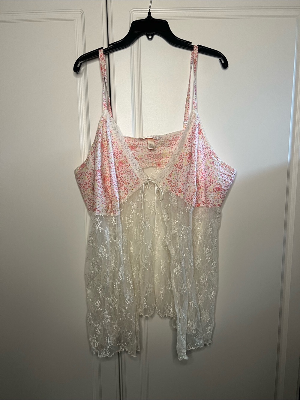 Cacique Cottagecore Floral Babydoll Chemise